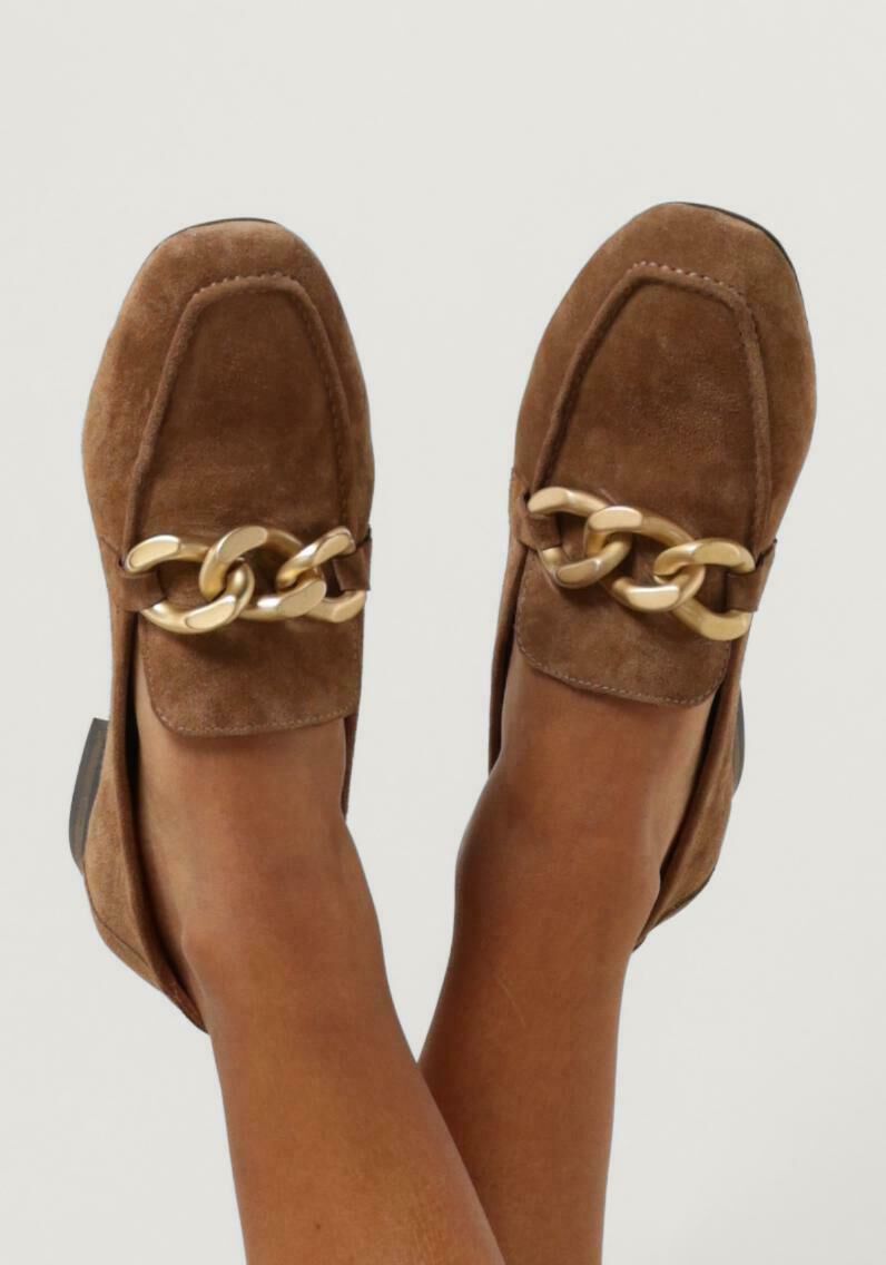 Cognacfarbene NOTRE-V Loafer 6114 - large