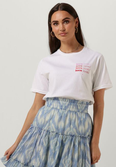 Weiße CIRCLE OF TRUST T-shirt COCO TEE - large