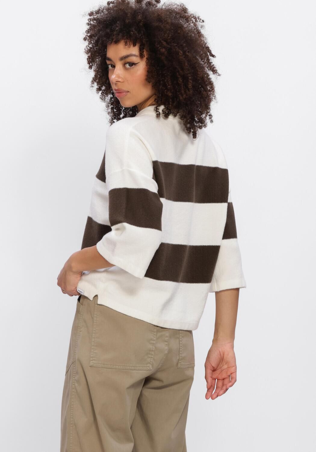 Nicht-gerade weiss PENN & INK Pullover W26B423 - large