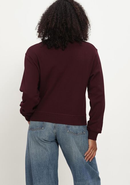 Bordeaux TOMMY HILFIGER Sweatshirt SCRIPT TERRY MDRN C-NK SWTSHIRT - large