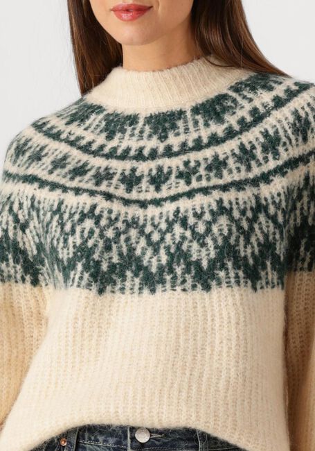 Beige Y.A.S. Pullover YASLIRI LS KNIT PULLOVER - large