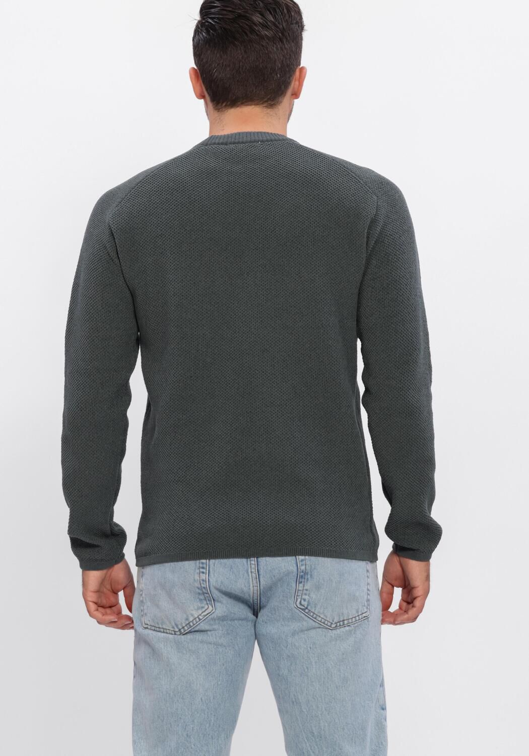 Dunkelgrau DSTREZZED Pullover DS_NEILL BIG CHENILLE - large