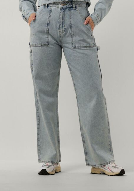Blaue COLOURFUL REBEL Wide jeans TINSLEY DENIM WORKER PANTS - large