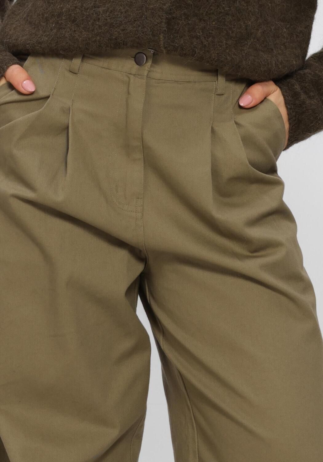 Khaki BOII STUDIOS Weite Hose JULIE - large