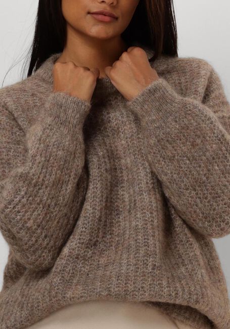 Taupe DES PETITS HAUTS Pullover BURMA - large