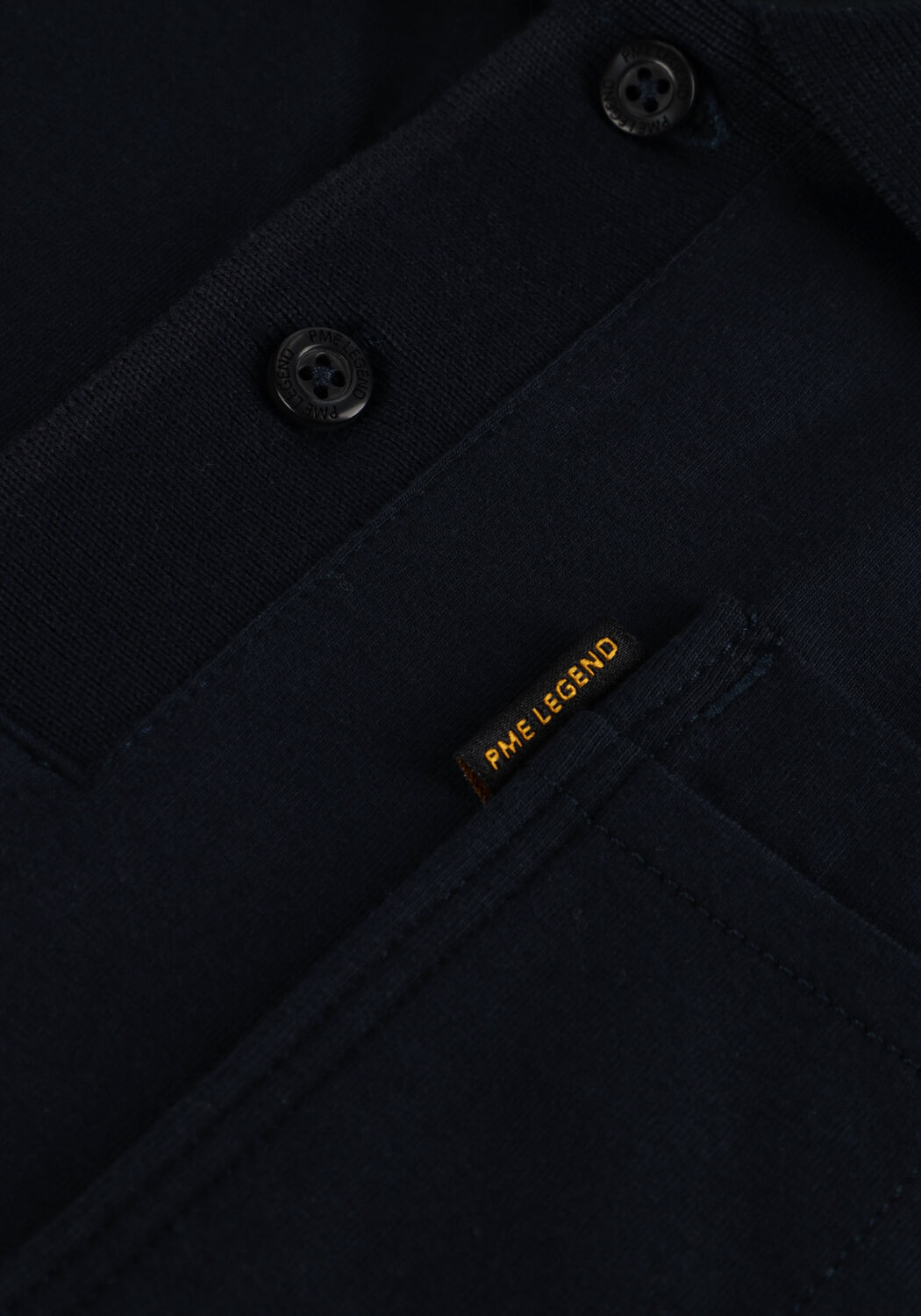 Blaue PME LEGEND Polo-Shirt SHORT SLEEVE POLO STRETCH JERSEY - large