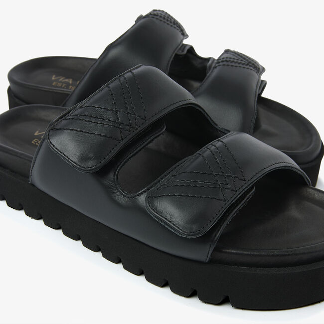 Schwarze VIA VAI Pantolette RAE LIDIA - large