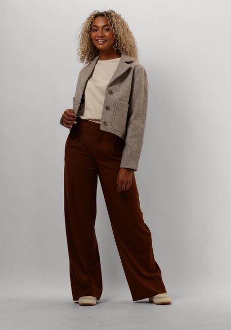 Beige MSCH COPENHAGEN Mäntel MSCHBOONE JOSIA SHORT JACKET - large