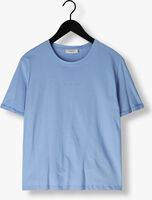 Hellblau MSCH COPENHAGEN T-shirt MSCHTERINA ORGANIC SMALL LOGO TEE