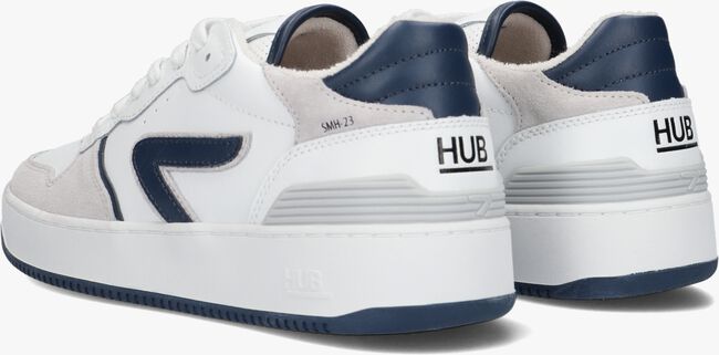 Weiße HUB Sneaker low SMASH HEREN - large