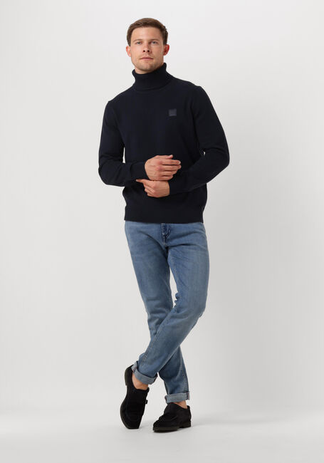 Dunkelblau BOSS Rollkragenpullover AKIRO - large