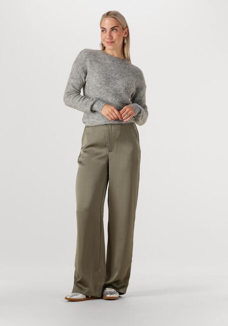 Grüne NEO NOIR Hose EMMETT HEAVY SATEEN PANTS - large