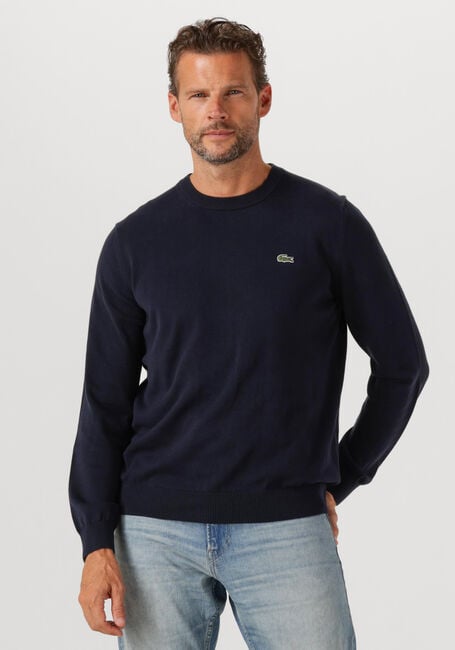Dunkelblau LACOSTE Pullover REGULAR FIT CREW NECK SWEATER - large