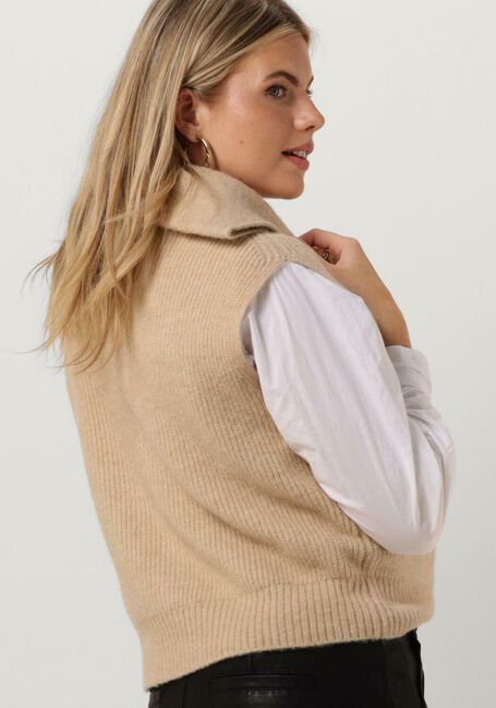 Camelfarbene KNIT-TED Spencer MACE - large
