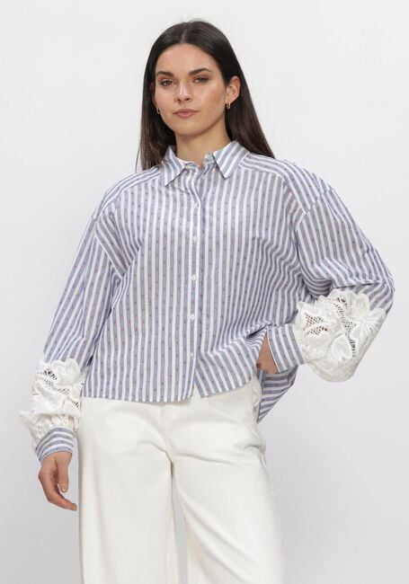 Blaue BEAUMONT Blusen AMAL BLOUSE - large