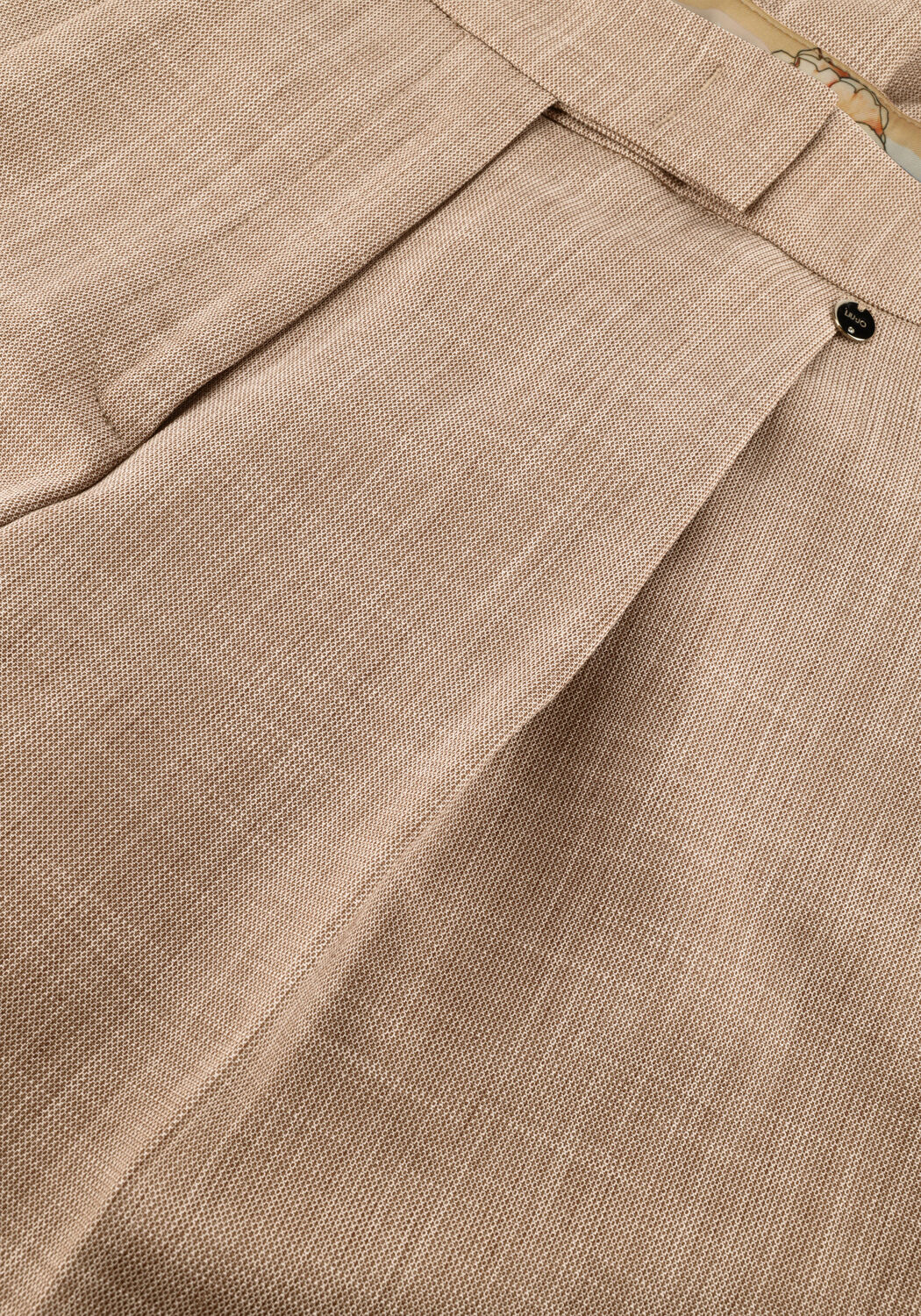 Beige LIU JO Weite Hose PANT TS LUNGO - large