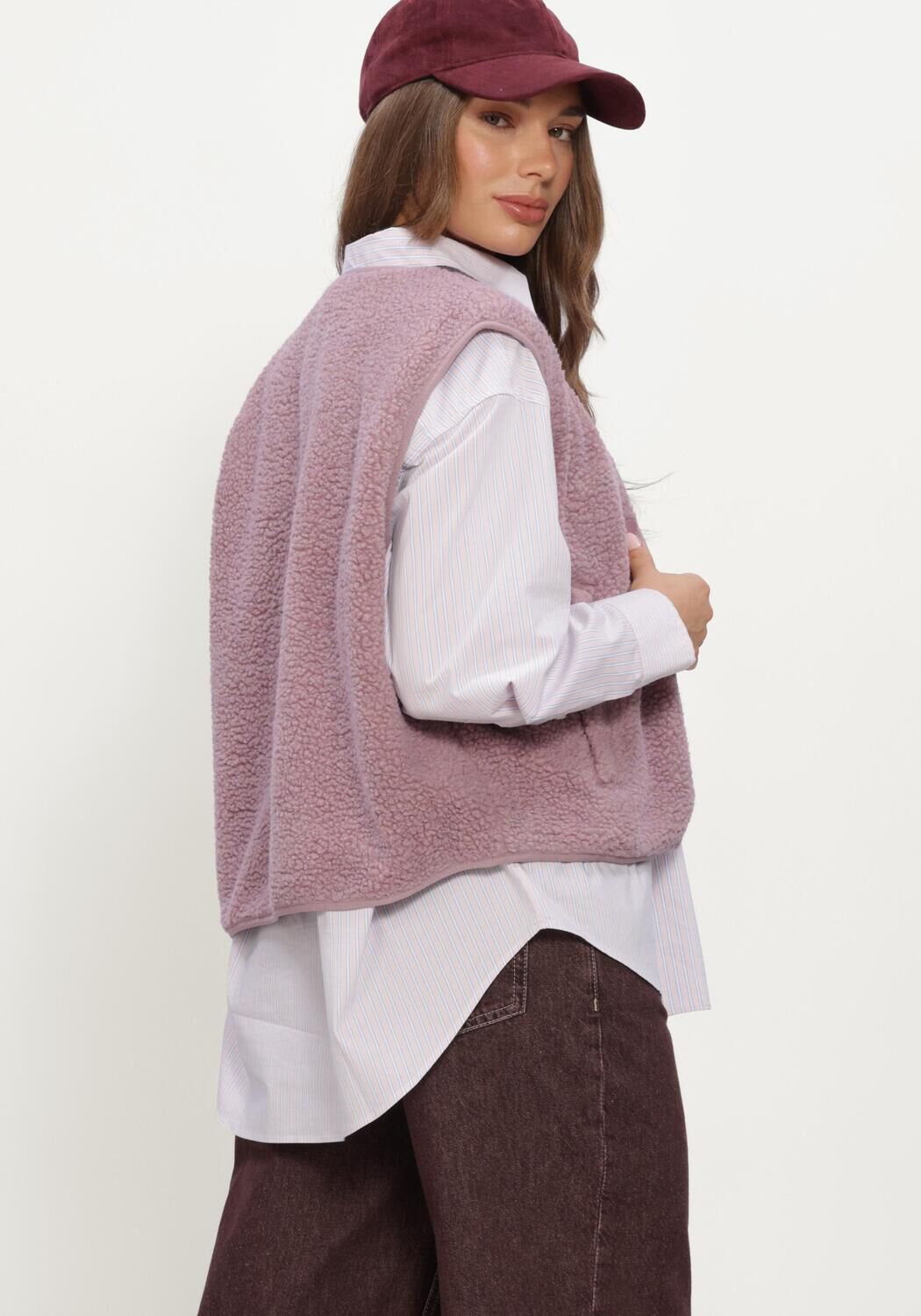 Lila AMERICAN VINTAGE Gilet HOKTOWN - large