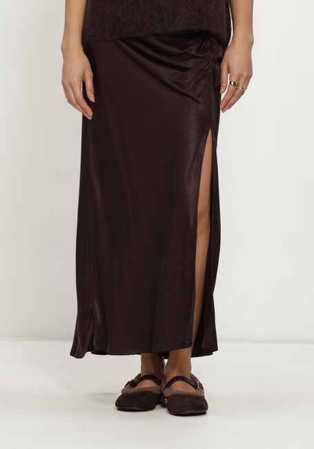Braune MSCH COPENHAGEN Maxirock MSCHAILA ULLAS SKIRT - large