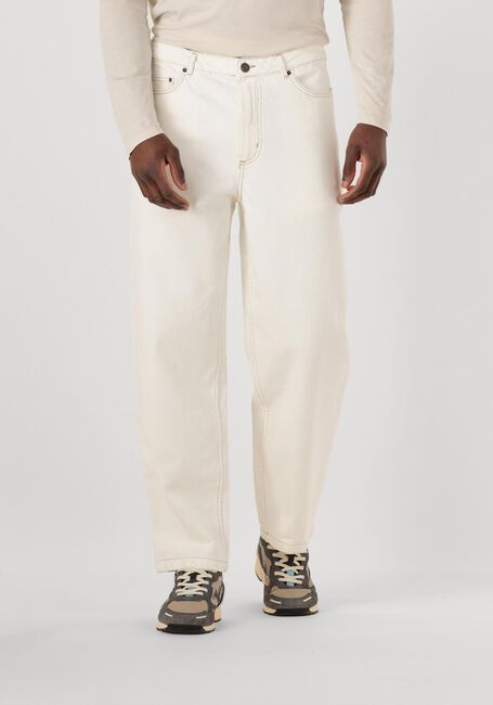 Ecru AMERICAN VINTAGE Straight leg jeans JOZASTREET - large