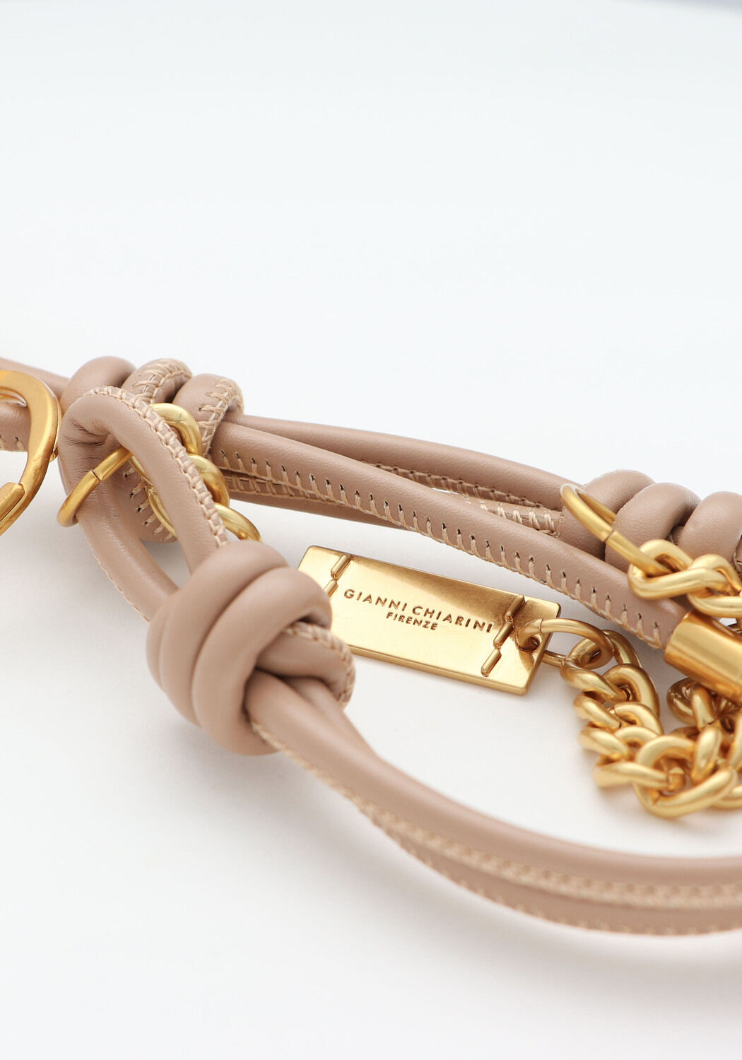 Beige GIANNI CHIARINI  CHARM KNOTTY - large