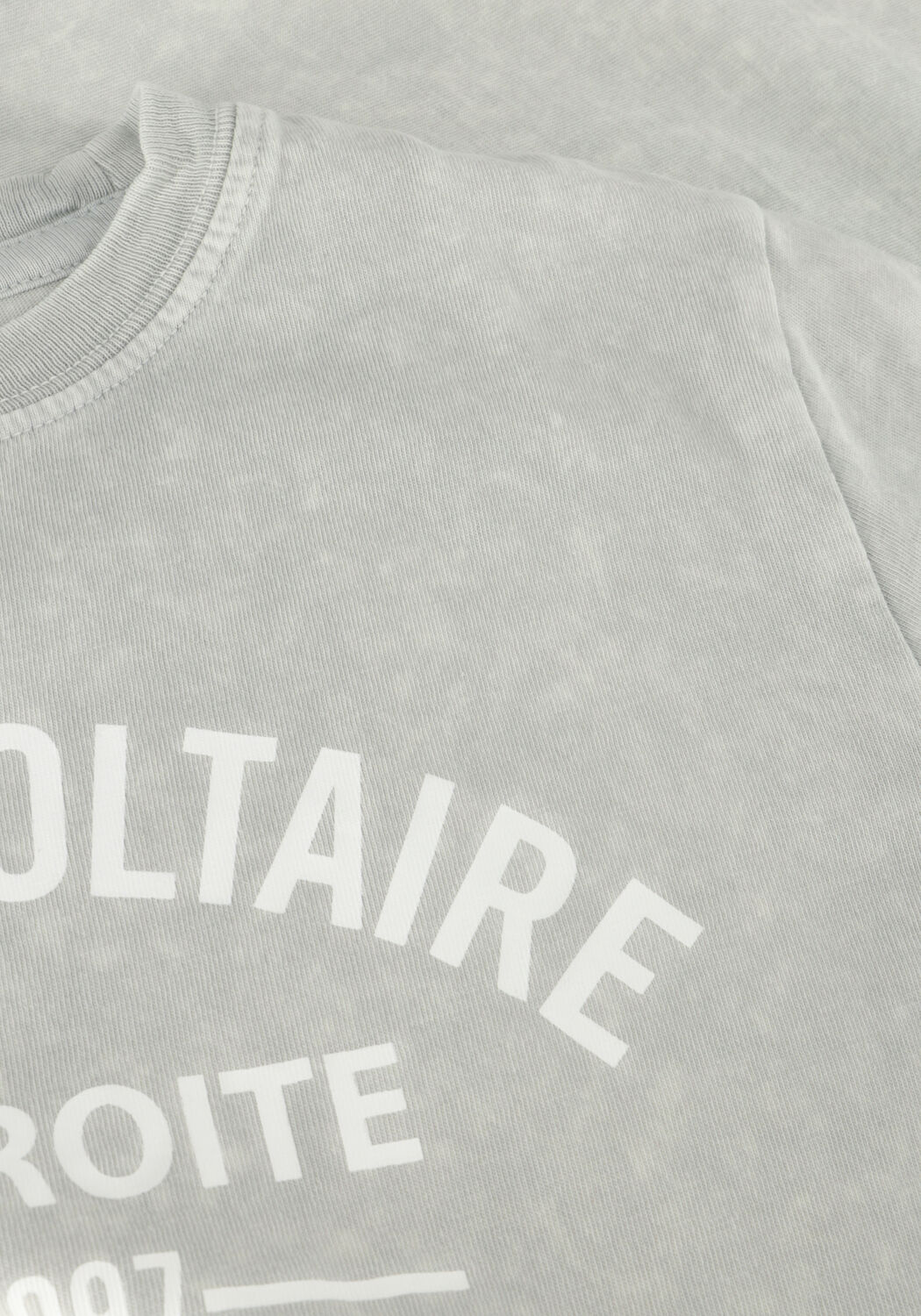 Hellgrau ZADIG & VOLTAIRE T-shirt X60089 - large