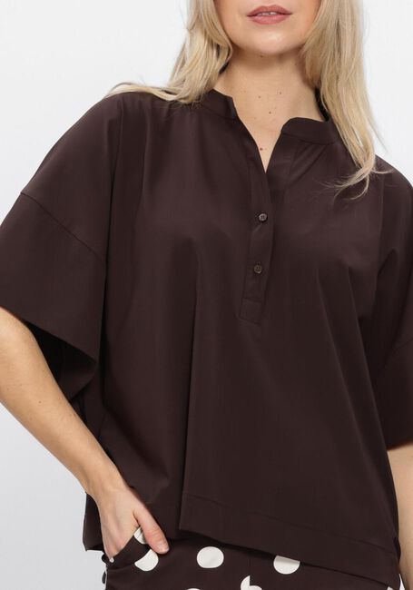 Braune STUDIO ANNELOES Blusen Laureen blouse - large