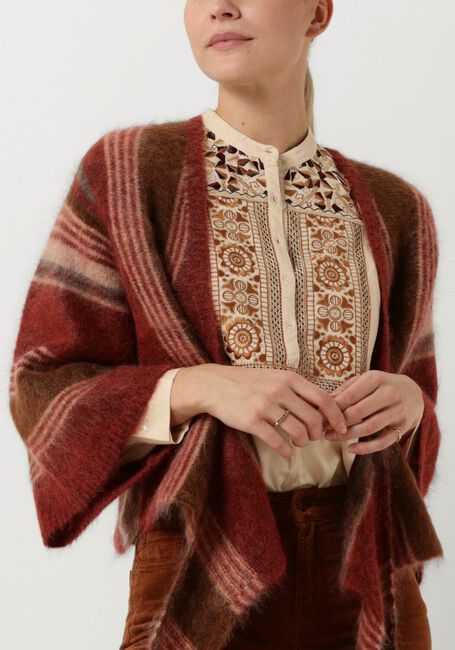 Bordeaux ANTIK BATIK Strickjacke MAYA CARDIGAN - large