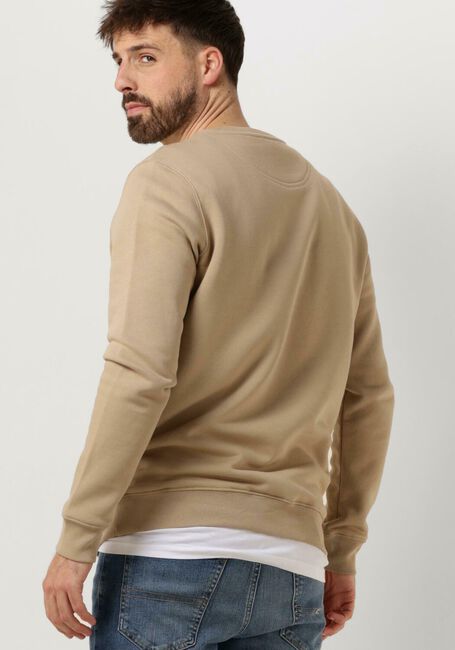 Beige STRØM Clothing Pullover SWEATER  - large