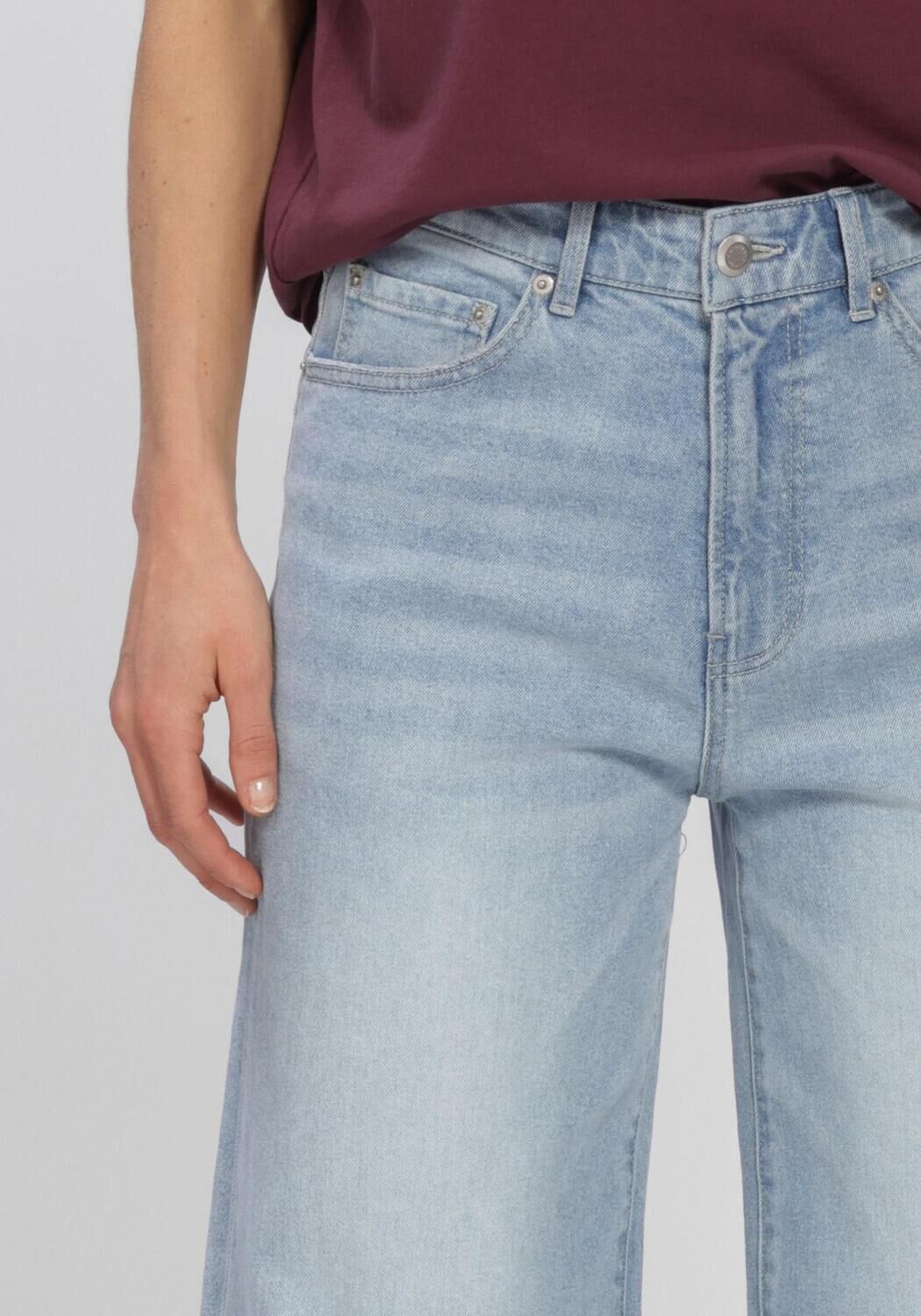 Blaue CATWALK JUNKIE Wide jeans LOOSE FIT JEANS - large