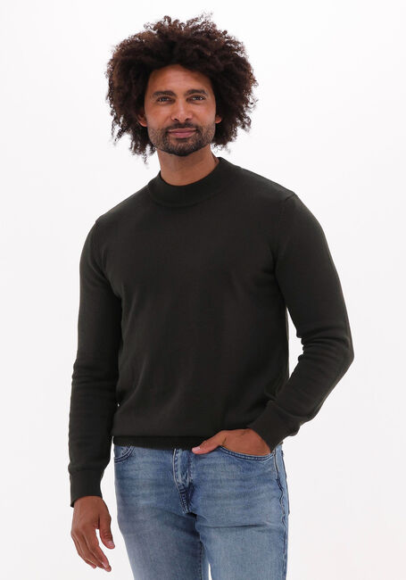 Dunkelgrün SELECTED HOMME Rollkragenpullover ROBERT LS KNIT MOCK NECK - large