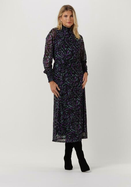 Schwarze JANSEN AMSTERDAM Midikleid DIANNE - large