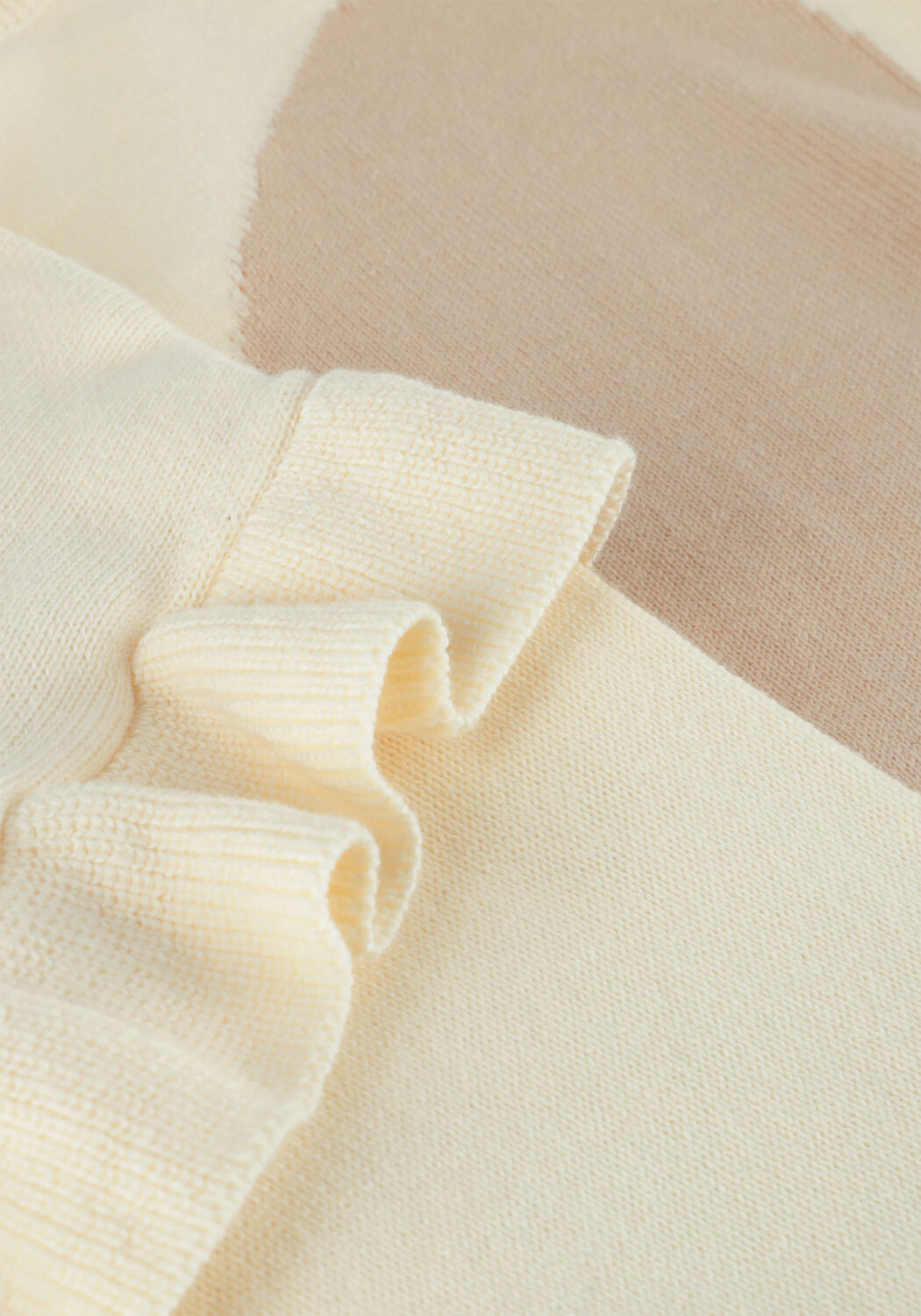 Beige DAILY7 Pullover KNITTED SWEAT FANCY - large