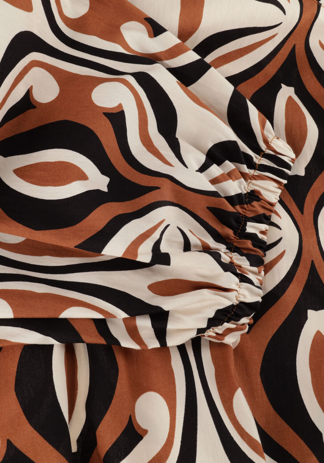 Mehrfarbige/Bunte SUMMUM Top TOP ORNAMENT PRINT - large