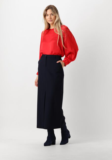 Blaue SUMMUM Midirock SKIRT VISCOSE BLEND - large