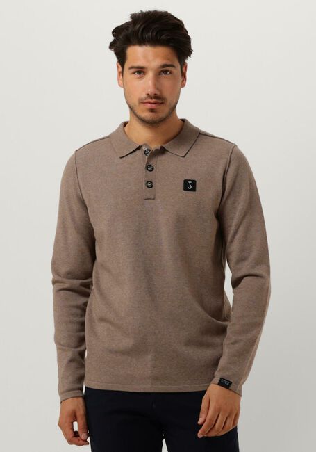 Beige BUTCHER OF BLUE Pullover CLIFDEN POLO - large