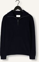 Dunkelblau PURE PATH Pullover LOOSE FIT KNITWEAR HALFZIP818 Dunkelblau PURE PATH Pullover LOOSE FIT KNITWEAR HALFZIP818 - medium