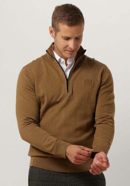 Braune BOSS ORANGE Pullover KANOBIX - large