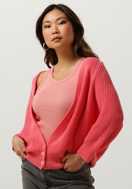 Orangene BELLAMY Strickjacke TESSA - large