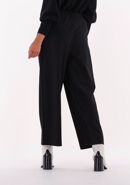 Schwarze MSCH COPENHAGEN Weite Hose ISABEA CHANA ANKLE PANTS - large