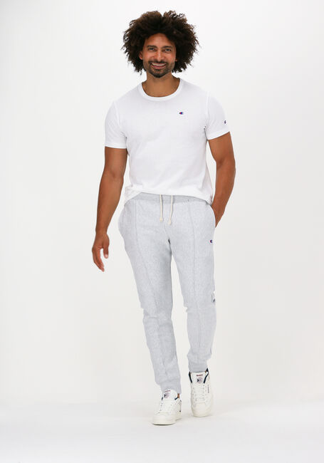 Weiße CHAMPION T-shirt SMALL C LOGO T-SHIRT - large