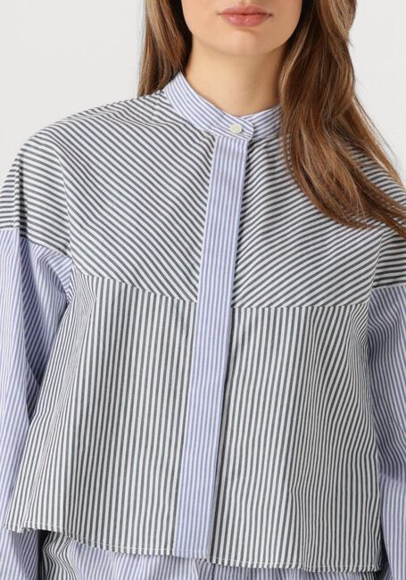 Blaue ANTIK BATIK Blusen MARTIN BLOUSE - large