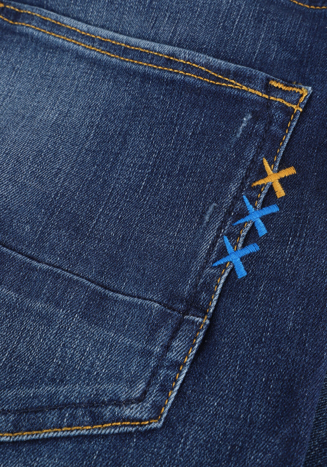 Dunkelblau SCOTCH & SODA Slim fit jeans SKIM PLUS - large