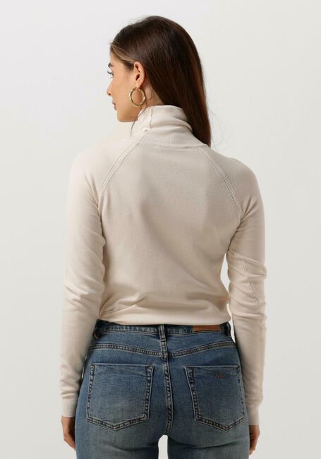 Ecru SUMMUM Rollkragenpullover SWEATER TURTLE NECK BASIC KNIT (7S5529) - large