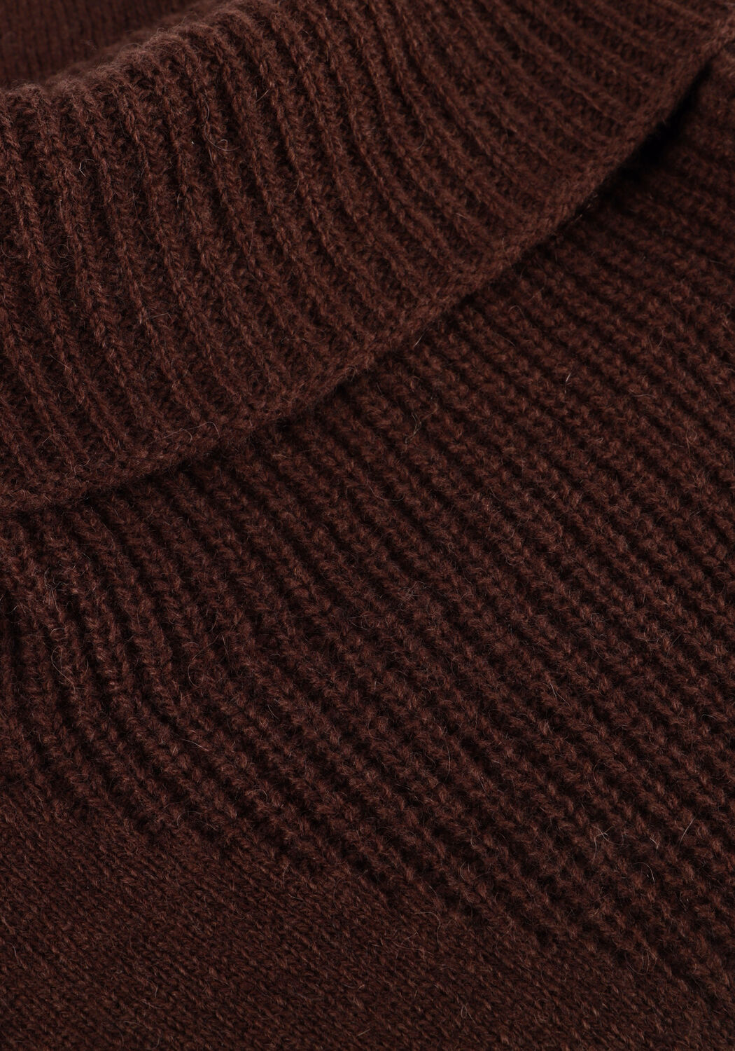 Braune ROUGE EDIT Pullover ROUCLEO ROLL NECK KNIT WEST - large