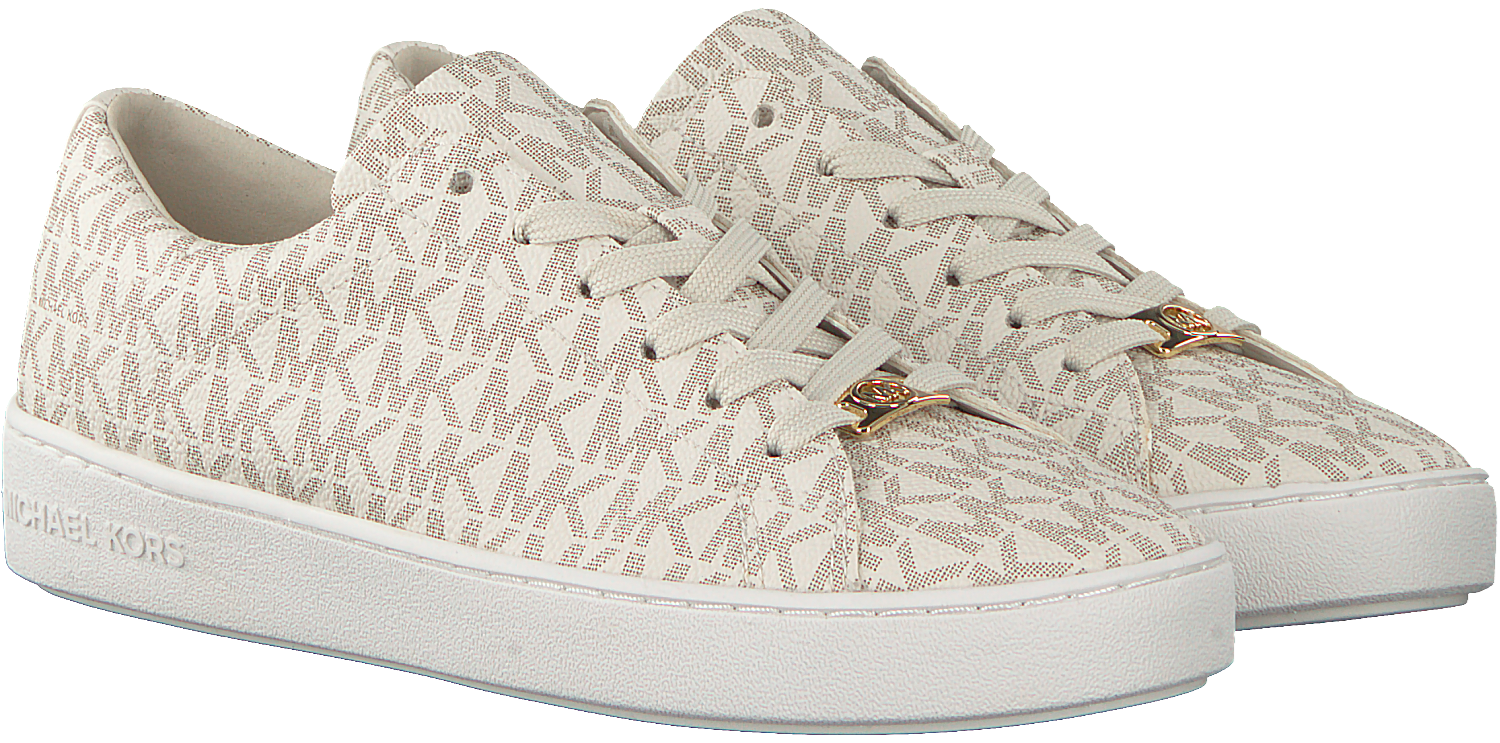 Michael kors schuhe weiß gold