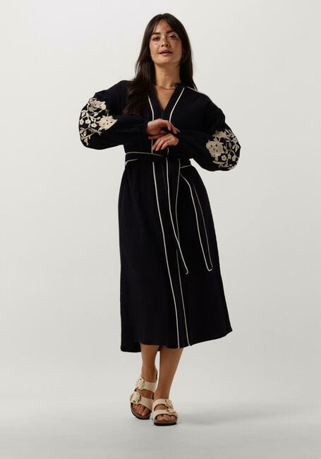 Dunkelblau STELLA FOREST Midikleid E24RO012 - large