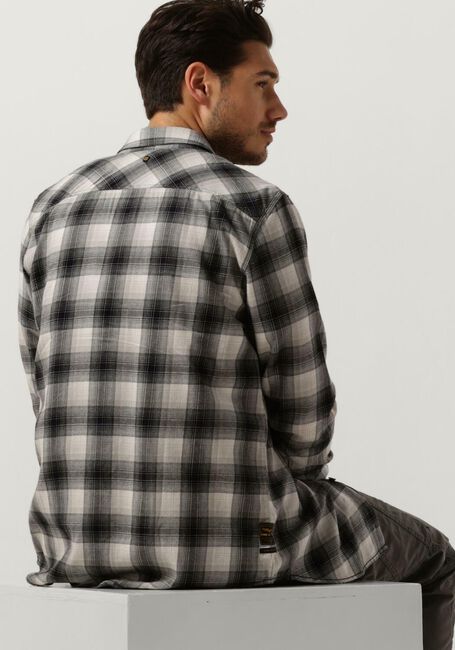 Graue PME LEGEND Casual-Oberhemd LONG SLEEVE SHIRT CTN TWILL CHECK - large