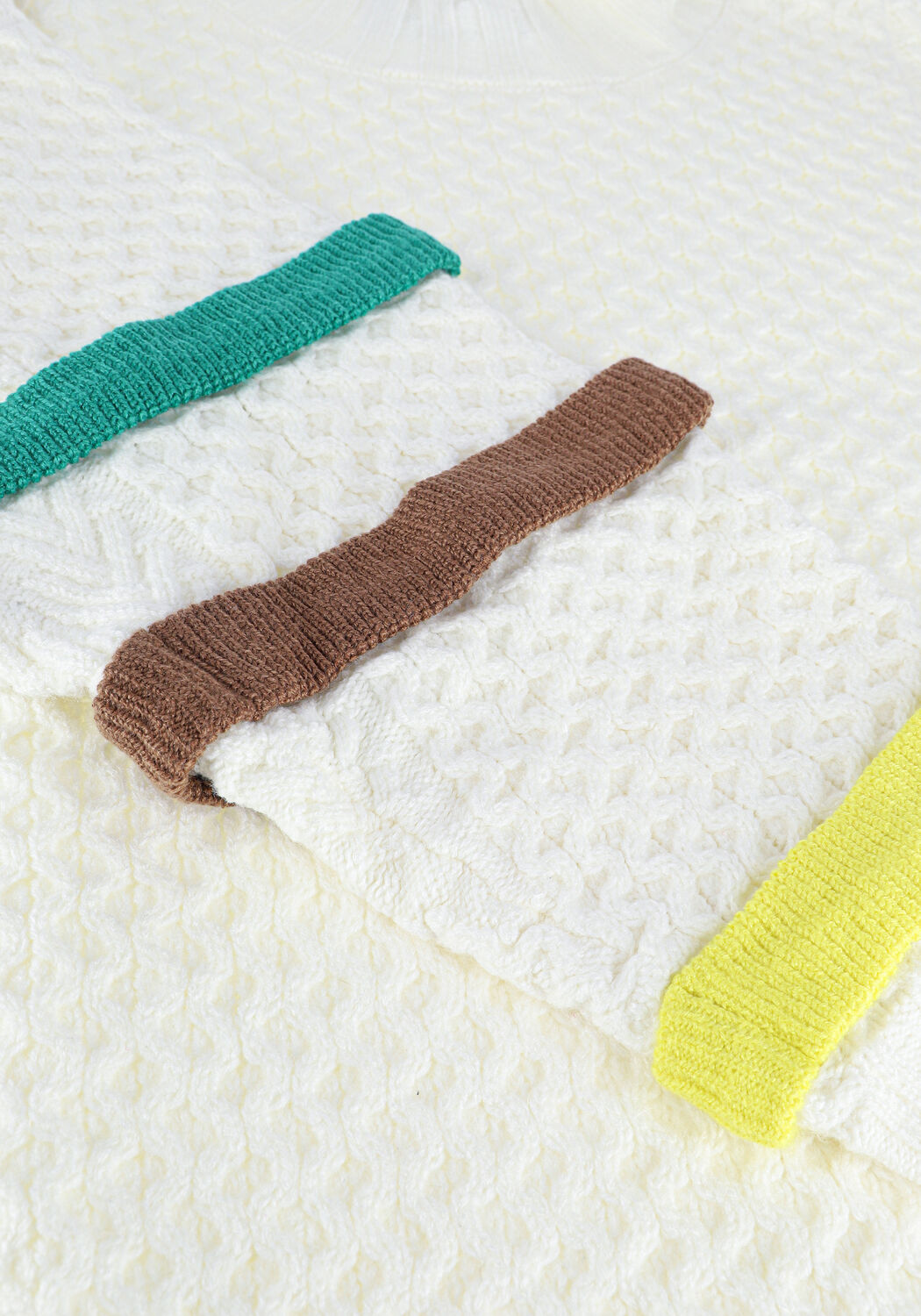 Wei&szlig;e SILVIAN HEACH Rollkragenpullover SWEATER MIPOL - large