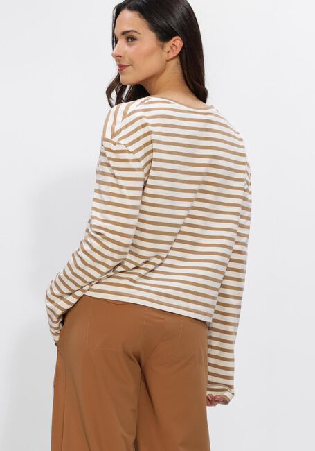 Mehrfarbige/Bunte PENN & INK Top LONGSLEEVE STRIPE - large