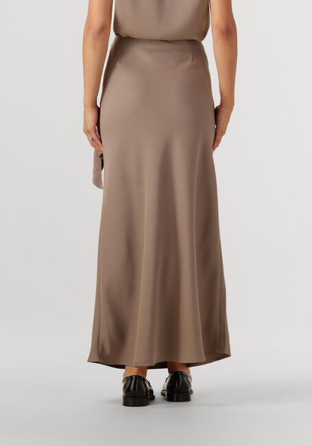 Taupe NEO NOIR Midirock KIT DULL SATEEN SKIRT - large